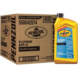 imagePennzoil 5500420746PK Platinum ATF  4 Chrysler MS9602  1 Quart Pack of 61 quart  Pack of 6