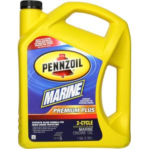 imagePennzoil Marine Premium Plus 2Cycle Synthetic Blend Engine Oil 1 Gallon 3 Pack1 Gallon