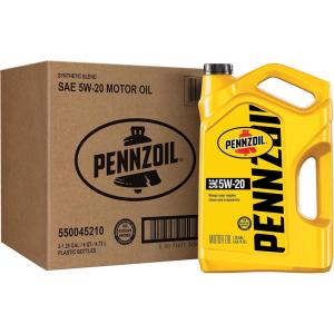 imagePennzoil Motor Oil 5W20 Motor Oil 5 Quart 3 Pack5 Quart