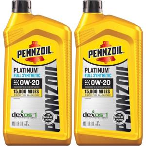 imagePennzoil Platinum Full Synthetic 5W30 Motor Oil 5 Quart2Pack